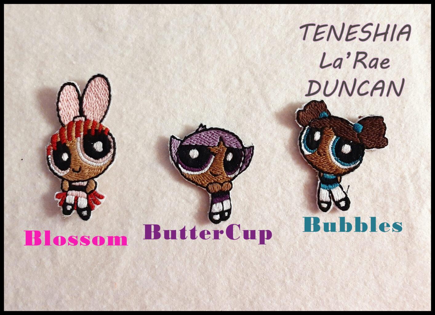 PowerPuff Girl Needlepoint
