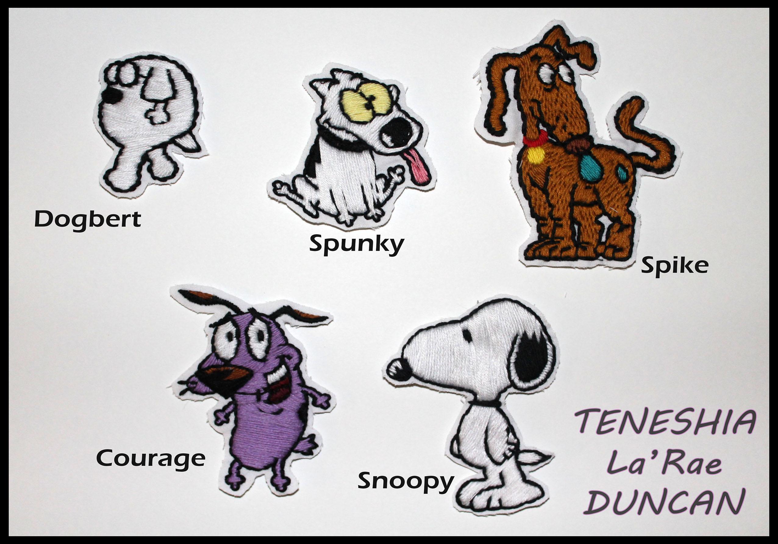 Cartoon Dog Needlepoint